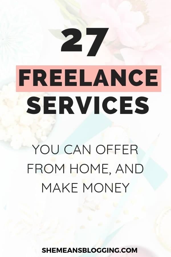 services i can offer to make money