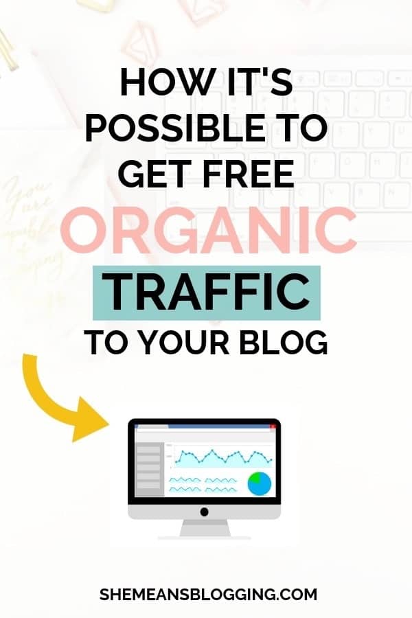 Want to get free organic traffic to your blog? This blogger's guide shows you how to get free google traffic. Follow this step by step system to drive free organic traffic from Google. Get this 8-step plan and increase your website traffic fast #blogging #bloggingtips #blogtraffic #seo #marketing #google #blog