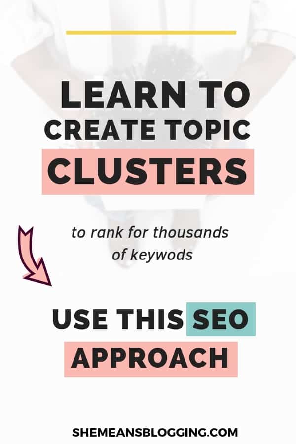 create topic clusters to find thousands of keywords, find keywords, seo strategy