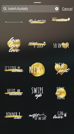 instagram gifs ideas stickers