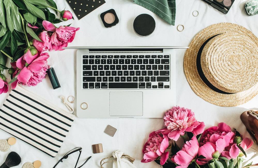 beautiful workplace desktop lifestyle bloggers lifestyle blog name ideas 